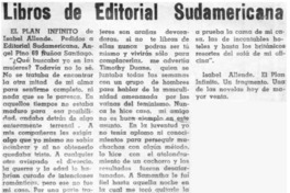 Libros de Editorial Sudamericana