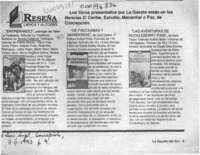 Reseña  [artículo].