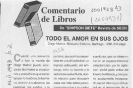 Todo el amor en sus ojos  [artículo] Juan Pablo Sutherland.