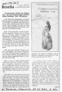 Reseña  [artículo] O. S. Z.