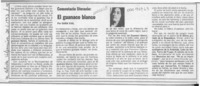 El guanaco blanco  [artículo] Sara Vial.