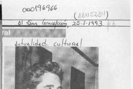 Ricardo Cuadros en jornadas literarias  [artículo].