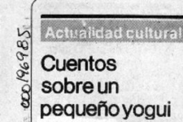 Cuentos sobre un pequeño yogui  [artículo].