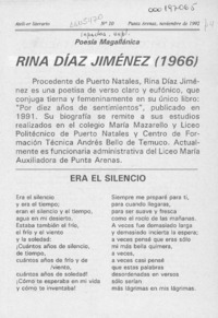 Rina Díaz Jiménez (1966)  [artículo].