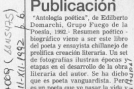 Publicación  [artículo].