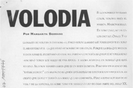 Volodia Teitelboim entre el parnaso y Moscú  [artículo] Margarita Serrano.