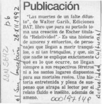 Publicación  [artículo].