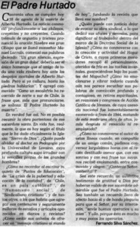 El Padre Hurtado