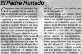 El Padre Hurtado