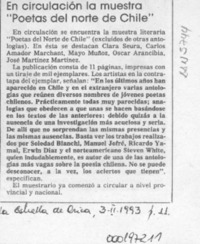 En circulación la muestra "Poetas del norte de Chile"