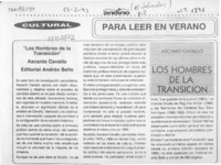 "Los Hombres de la transición"  [artículo].