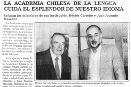 La Academia Chilena de la Lengua cuida el esplendor de nuestro idioma