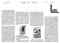 El ojo de la patria  [artículo] Rodrigo Pinto.