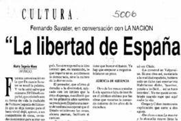 "La libertad de España debe más a las suecas que al PC"  [artículo] María Eugenia Meza.
