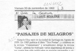 "Paisajes de milagros"