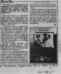 Reseña  [artículo] E. U.