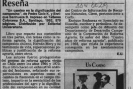 Reseña  [artículo] E. U.