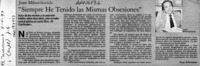 "Siempre he tenido las mismas obsesiones"  [artículo] Jorge Mittelmann.