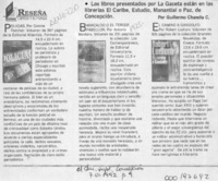 Reseña  [artículo] Guillermo Chandía C.