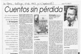 Cuentos sin pérdida  [artículo] Camilo Marks.