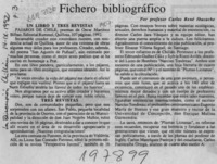 Fichero bibliográfico  [artículo] Carlos René Ibacache.