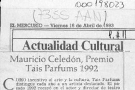 Actualidad cultural  [artículo].