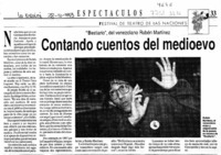 Contando cuentos del medioevo  [artículo].
