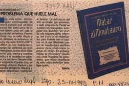 Debate de altura para un problema que huele mal  [artículo] Ratina.