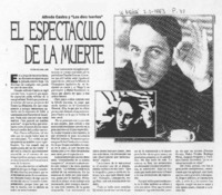 El espectáculo de la muerte
