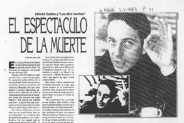 El espectáculo de la muerte