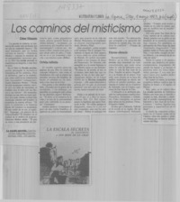 Los caminos del misticismo