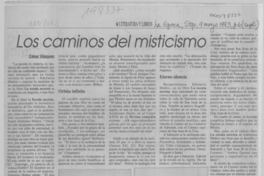 Los caminos del misticismo