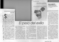 El peso del exilio  [artículo] Neda Brkic.