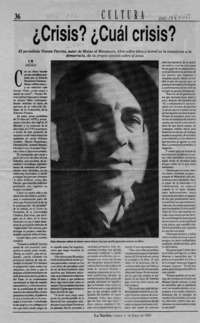 Crisis? Cuál crisis?  [artículo] C. M.