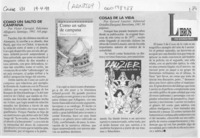 Como un salto de campana  [artículo] Rodrigo Pinto.