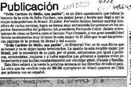 Publicación  [artículo].