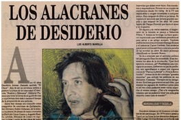 Los alacranes de Desiderio