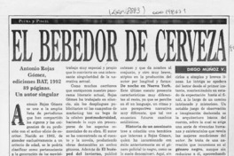 El bebedor de cerveza  [artículo] Diego Muñoz V.