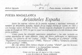 Primer premio en concurso de poesía