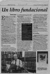 Un libro fundacional  [artículo] Floridor Pérez.