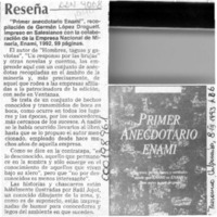 Reseña  [artículo] O. Z. S.