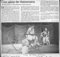 Con alma de Heiremans  [artículo] Carmen Mera O.