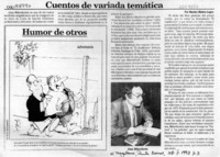 Cuentos de variada temática  [artículo] Marino Muñoz lagos.