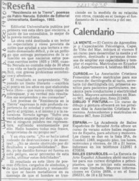 Reseña  [artículo] E. U.