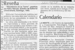 Reseña  [artículo] E. U.