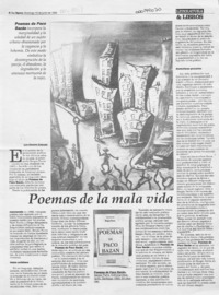 Poemas de la mala vida  [artículo] Luis Ernesto Cárcamo.