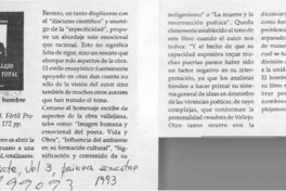 César Vallejo, el hombre total  [artículo] Isabel Larraín.