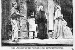 "Galileo", de paso por el teatro de la palabra  [artículo] Carmen Mera O.