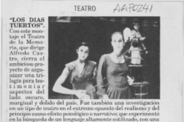 Los días tuertos  [artículo] Pedro Labra.