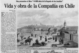 Vida y obra de la Compañía en Chile